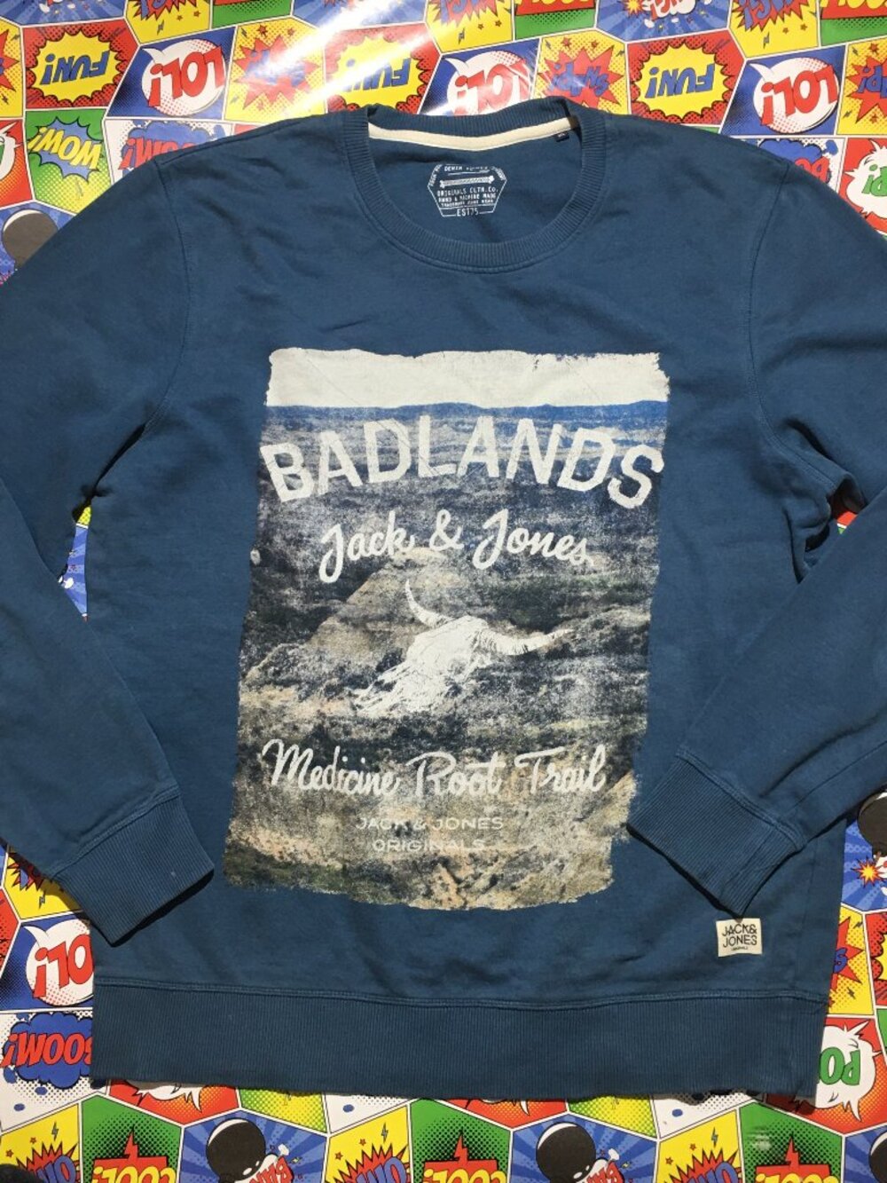 Jack and Jones Long Sleeves Tee Men ( Large )